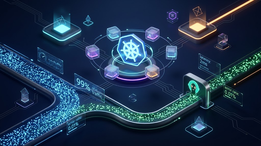 Kubernetes orchestrating pods with Argo Rollouts canary